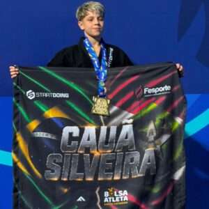 Da Ilha de Santa Catarina para o mundo: Cauã Silveira conquista o título do Pan Kids da IBJJF nos Estados Unidos