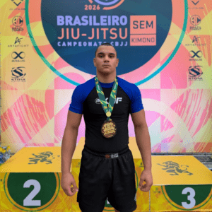Atleta de Florianópolis, Daniel Moreira conquista o título do Campeonato Brasileiro No-Gi