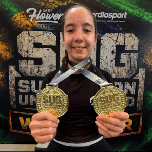 Maria Luiza conquista os títulos com e sem kimono na primeira edição do SUG World Tour Brasil