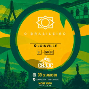Campeonato Brasileiro da CBJJC movimenta Joinville no dia 30 de agosto