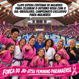 Sul-Brasileiro Feminino deve reunir milhares de mulheres em grande festa do jiu-jitsu em Curitiba