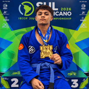 Guilhermy Santos vive grande fase e conquista o Sul-Americano da IBJJF