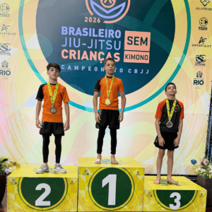 Aos 13 anos, Cauã Silveira conquista o bicampeonato brasileiro de jiu-jitsu e destaca Florianópolis