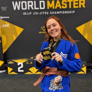 Catarinense Gabriella Funchal conquista título mundial de jiu-jitsu em Las Vegas