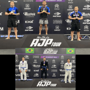 Kauã “Lasanha” segue empilhando títulos e conquista ouro com e sem kimono no AJP Tour Tubarão