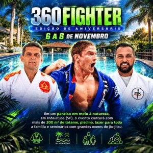 360 Fighter comemora 1 ano com grande celebração de jiu-jitsu, superlutas e entretenimento em Indaiatuba