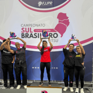 Gracie Barra, Checkmat e MITRA BJJ formam o pódio geral do Sul-Brasileiro Feminino de Jiu-Jitsu da FJJPR