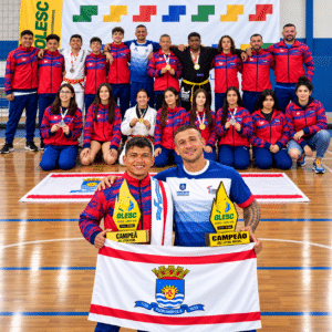 Florianópolis faz história e conquista os títulos gerais masculino e feminino no Jiu-Jitsu da OLESC 2026