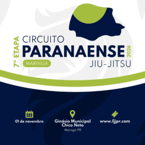 Pela primeira vez, Maringá vai receber uma etapa do Campeonato Paranaense de Jiu-Jitsu da FJJPR